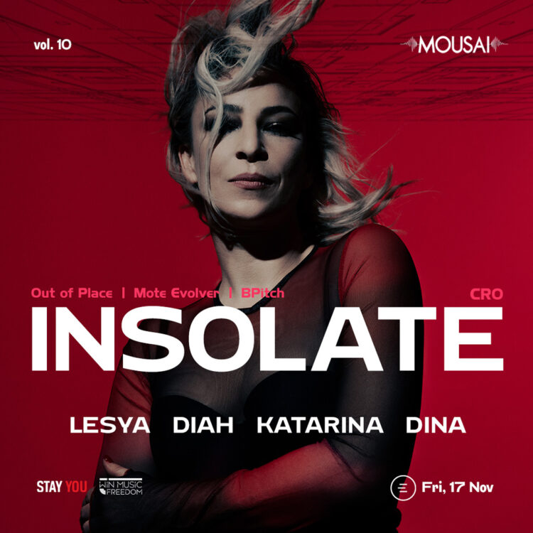 Mousai Collective: Хрватската диџејка со глобална слава INSOLATE доаѓа во Скопје!